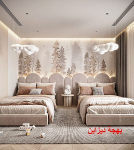 نوم اطفال رصاصي في كشمير من سريرين