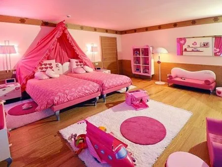 غرفة نوم للبنات الصغار