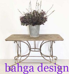 ترابيزة سفرة حديد بتصميم بسيط و شيك جداً