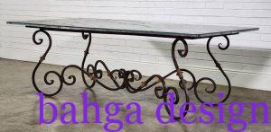 ترابيزة سفرة حديد بشكل جديد و شيك