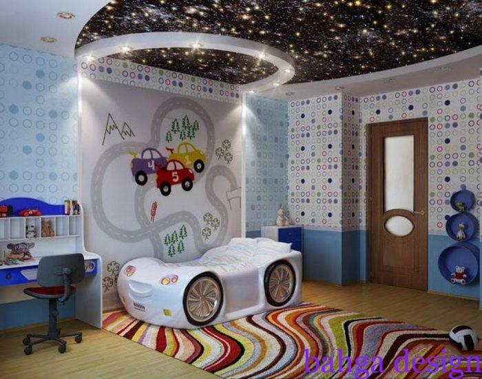 جبس بورد غرف نوم الاطفال غاية في الذوق و الجمال