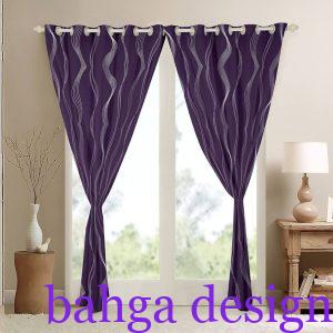 ستارة رصاصي مع موف غامق طبقة واحدة