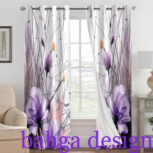 ستارة رصاصي و موف مشجرة طبقة واحدة