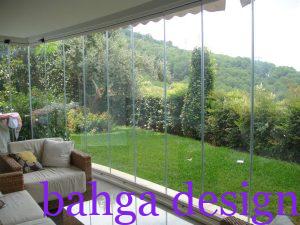 ستارة زجاجية تناسب غرف المعيشة