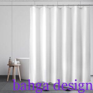 ستارة زجزاج بلاستيك ابيض