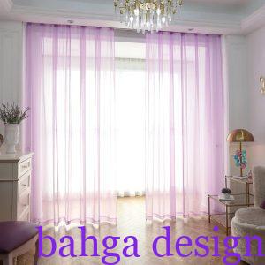 ستارة طبقة واحدة مودرن باللون الموف الشيفون