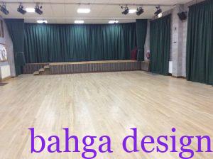 ستارة طويل باللون الجنزارى الغامق تناسب المساحات الواسعة