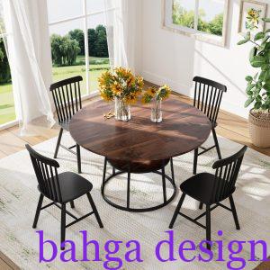 سفرة حديد مودرن 4 كراسي فخمه جداً