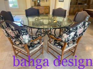 سفرة حديد مودرن 6 كراسي بتصميم فخم و شيك