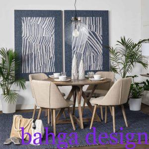 سفرة خشب زان 4 كراسي بشكل جديد و مختلف