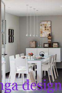 سفرة خشب زان باللون الابيض فخم و شيك