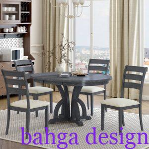 سفرة خشب صغيره 4 كراسي بتصميم راقي و شيك