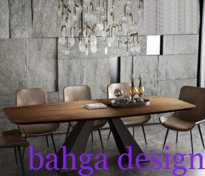 سفرة خشب مودرن بتصميم جديد