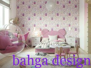 غرفة اطفال بنات رسومات