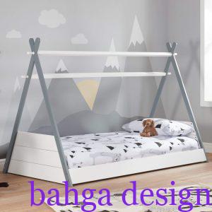 غرفة اطفال رصاصي في ابيض تناسب الاطفال الرضع