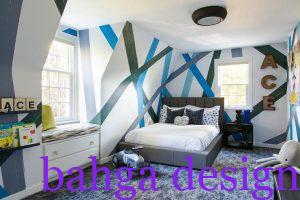 غرفة اطفال رصاصي في ازرق تناسب الذكور