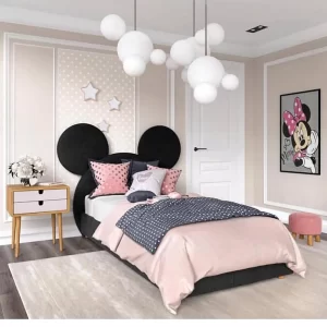 غرفة نوم اطفال علي شكل ميكى ماوس جميلة جدا