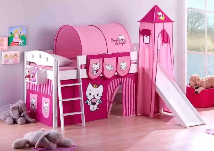 غرفة نوم اطفال فوشيا مودرن شيك جدا