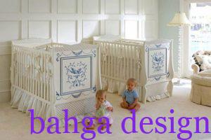 غرفة نوم اطفال ولد و بنت توام جميلة جدا