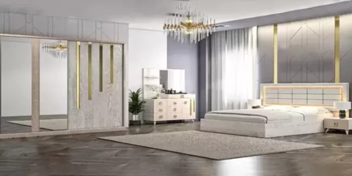 غرفة نوم سادة في منتهى الجمال