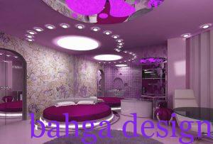 غرفة نوم دائرية بتصميم مودرن رائع