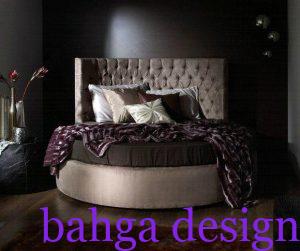 غرفة نوم دائرية بشكل انيق