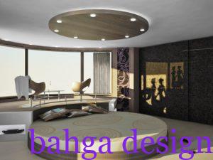 غرفة نوم دائرية جميلة جدا