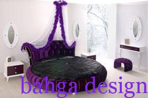 غرفة نوم دائرية غاية في الجمال