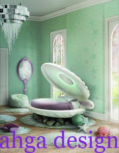 غرفة نوم دائرية متحركة شيك جدا