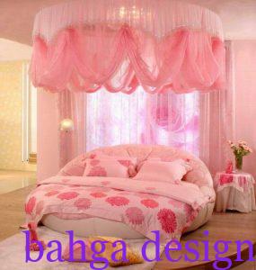 غرفة نوم دائرية مودرن شيك جدا و رائعة