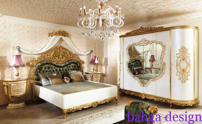 غرفة نوم فخمة للعرسان غاية في الجمال و الاناقة