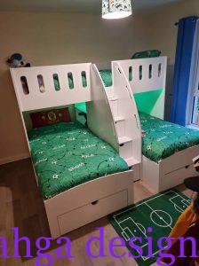 غرفة نوم للاطفال ثلاثية