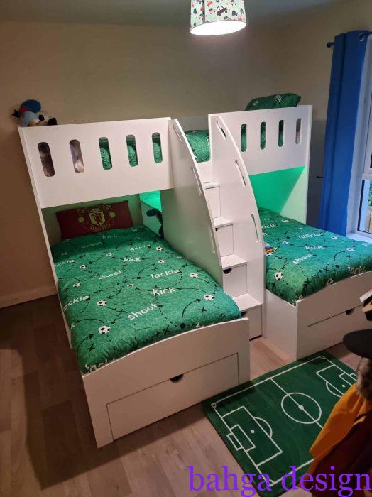 غرفة نوم للاطفال ثلاثية