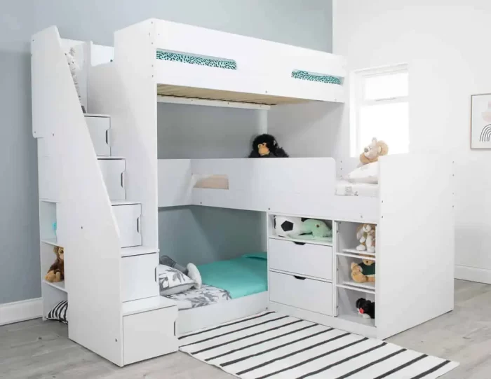 غرفة نوم للاطفال ثلاثية اكثر من رائعة