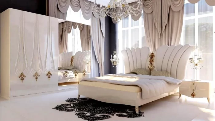 غرفة نوم مودرن للعرسان جميلة جدا