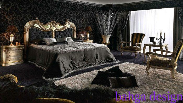 غرفة نوم هادية و فخمة للعرسان رائعة